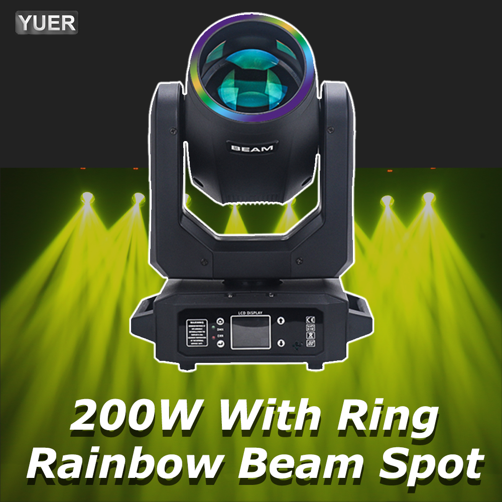 Led Ring Light 18 - NOWOŚĆ 200W LED Ruchoma głowica z