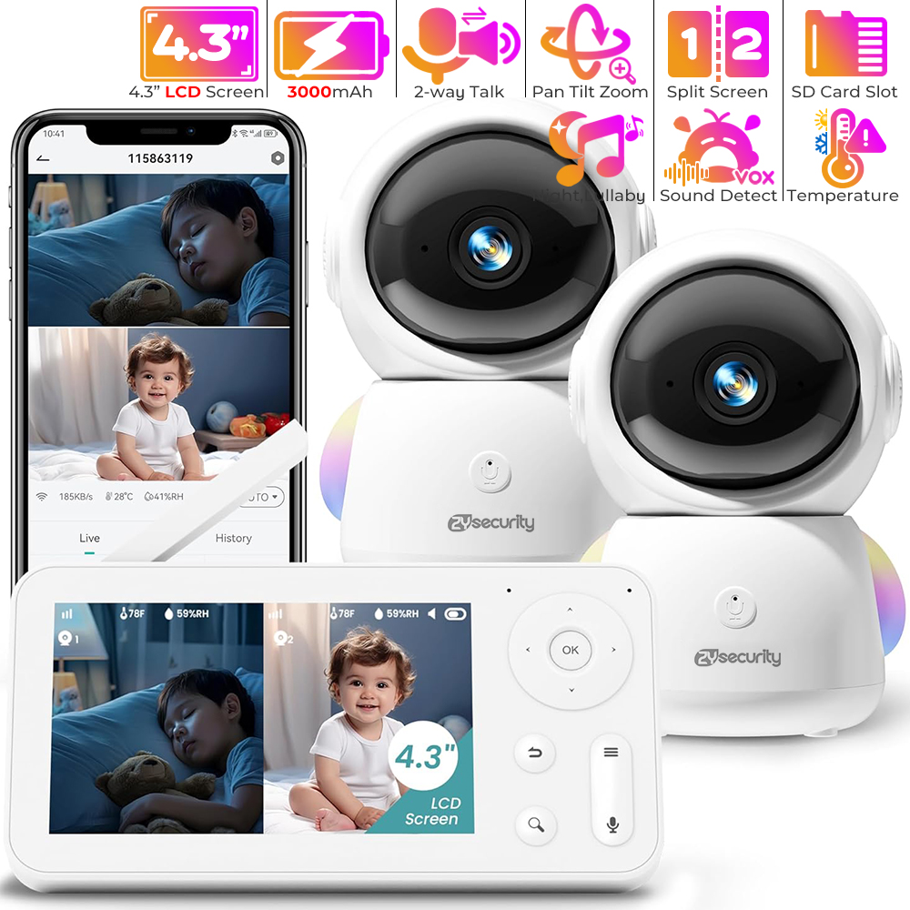 Torjim Rgb Photography Video Lighting - Niania 2K z 2 kamerami i