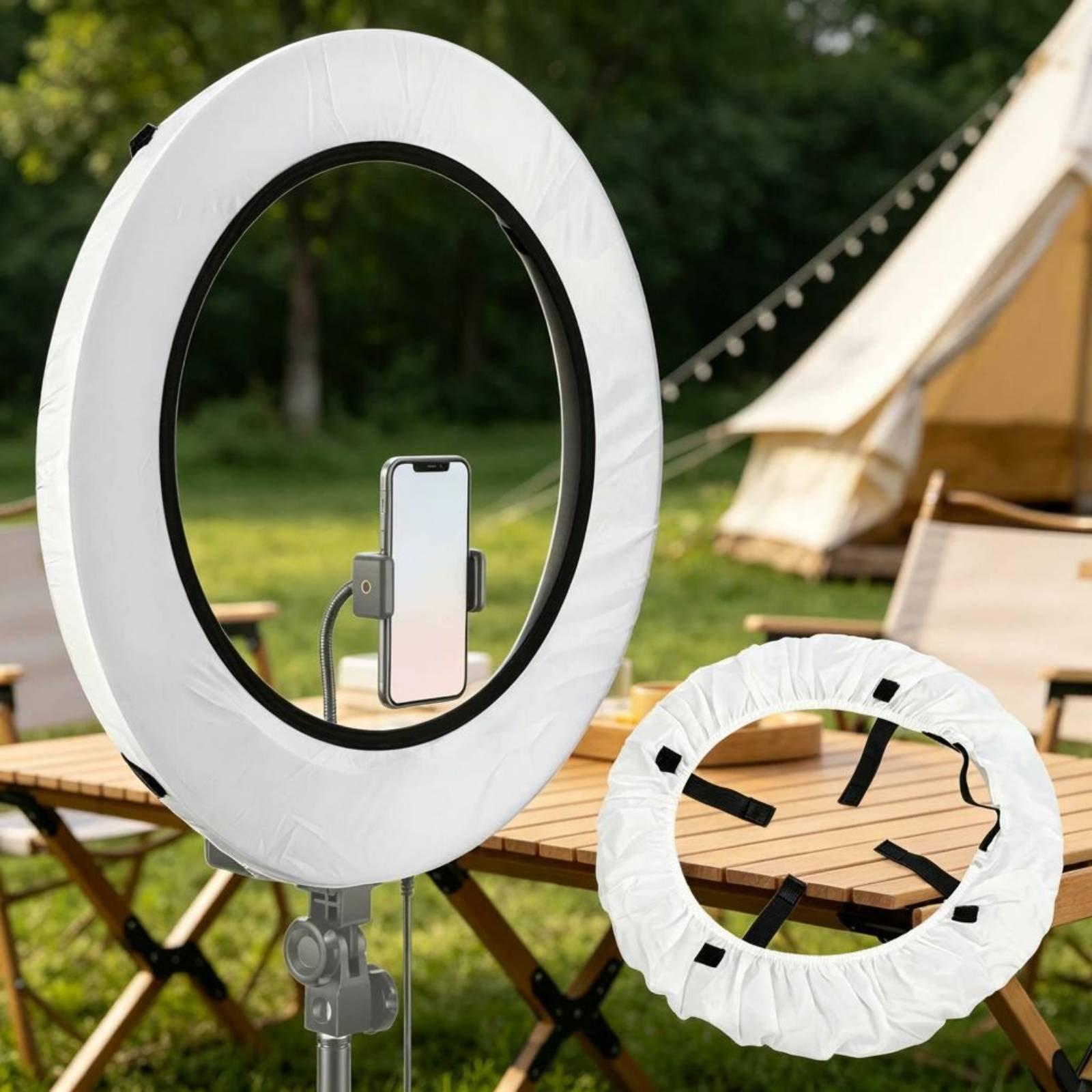 Pokrowiec na lampę fotograficz – Led Ring Light 18 recenzja i cena