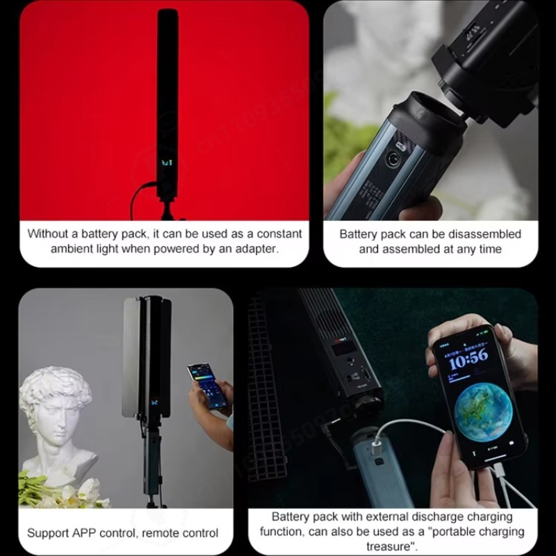 Przenośna lampa LED do studia  – Photography Lighting Portable recenzja i cena