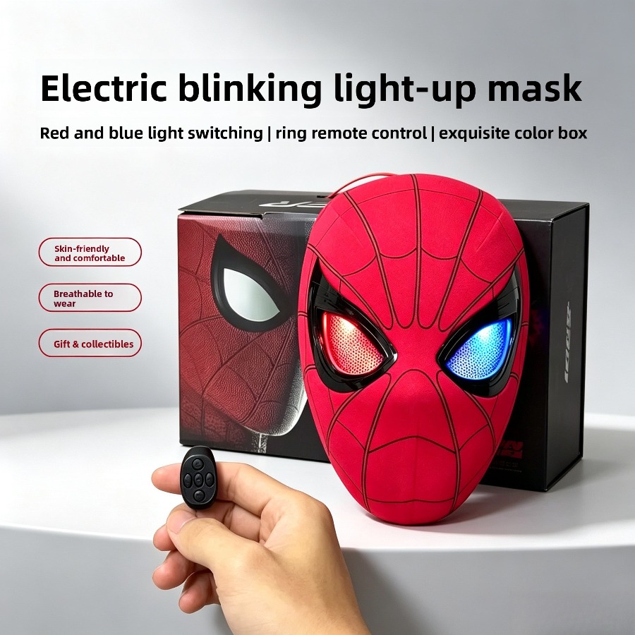 Pełnotwarzowa maska cosplay z  – Led Ring Light 18 recenzja i cena