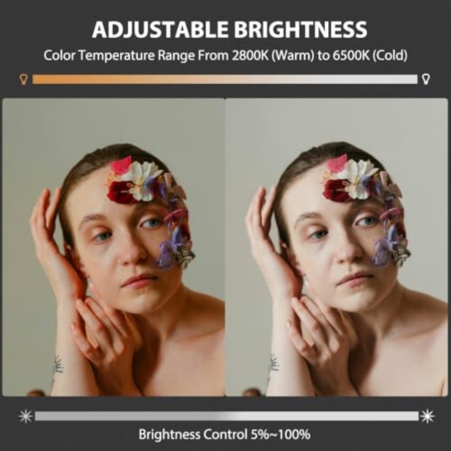 Przenośna lampa wideo LED COB  – Photography Lighting Portable recenzja i cena
