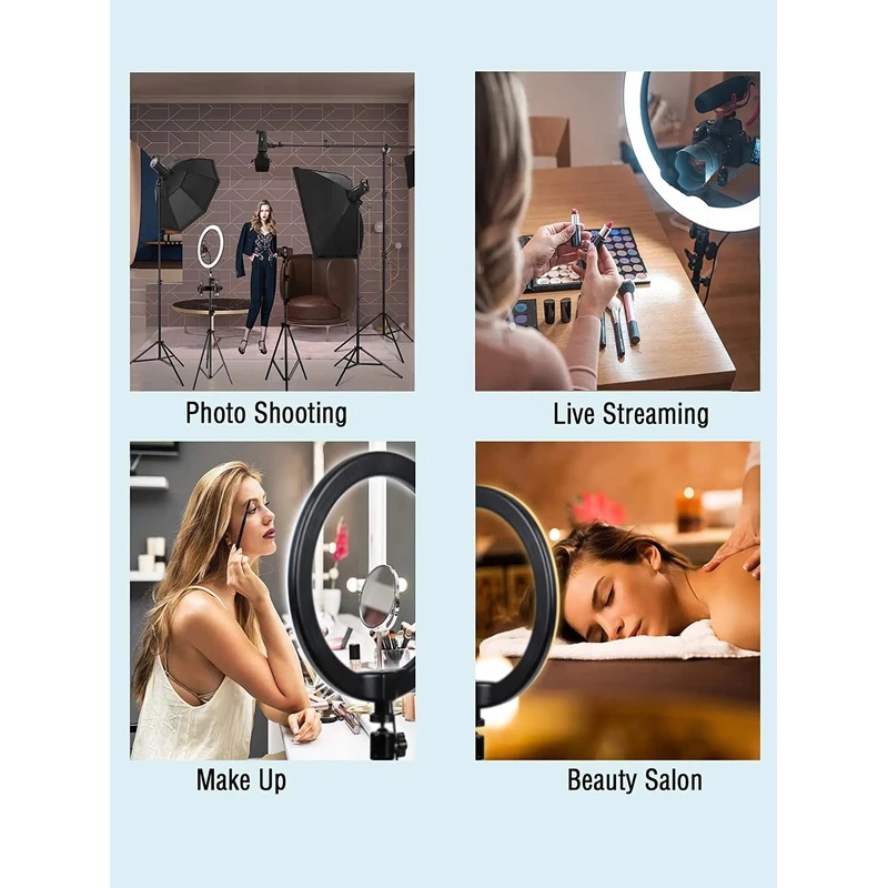 Desiontal 26cm Ring Light z St – Torjim Rgb Photography Video Lighting recenzja i cena