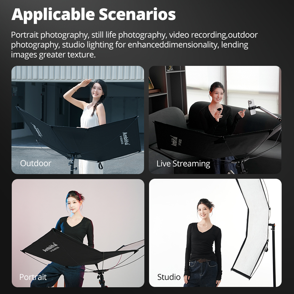 AMBITFUL 65*120cm, lampa w ksz – Photography Types Of Lighting recenzja i cena