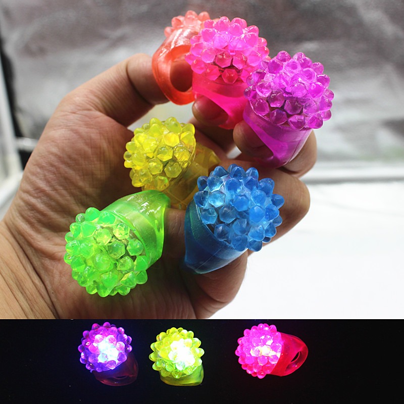 LED Light Up Ring Bumpy Rings  – Led Ring Light 18 recenzja i cena
