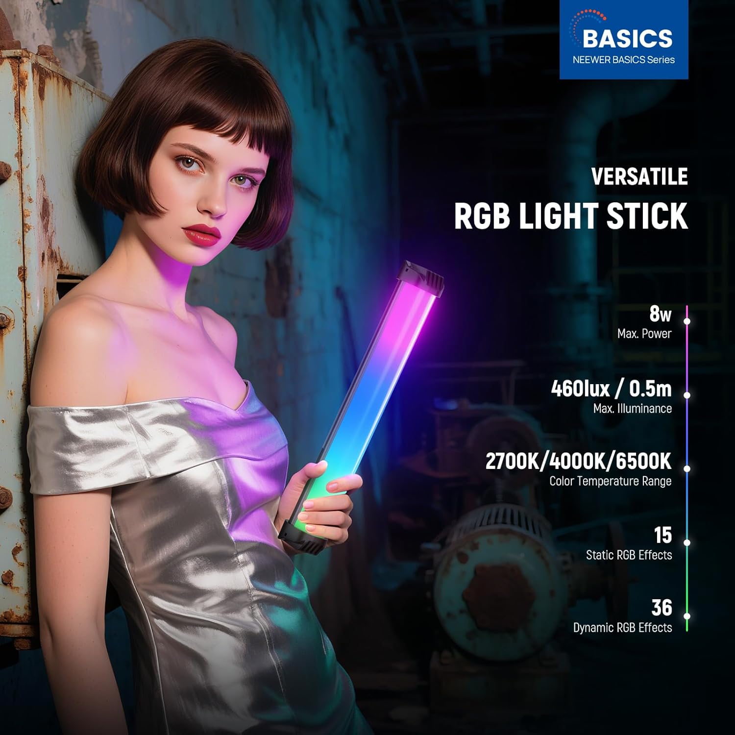 NEEWER Basics 12-calowy Magnet – Torjim Rgb Photography Video Lighting recenzja i cena